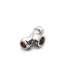 Prima Plus chrome FI centre tee 15x15x1/2"FI