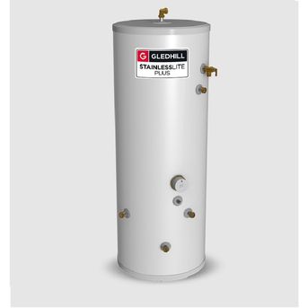 Product image for SKU 25832501 Gledhill Stainless Lite Plus 250 Litre Indirect Solar Cylinder - Image 1