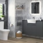 Prorad2 Towel Rail Curved 400x1600mm Chrome