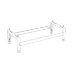 Nibe Ground Bracket 6/8/12/16kW