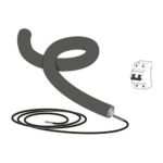 Nibe KVR 13-30 Heated Condensate Water Pipe 3m