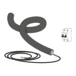 Nibe KVR 13-60 Heated Condensate Water Pipe 6m