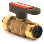 Tectite Straight appliance valve push fit x 3/4 BSP