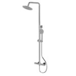 Fresssh Crystal II Rnd Shower Set Chrome
