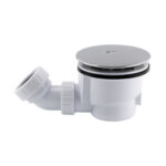 90mm Fast Flow Shower Trap No Top For Use With Grills c/w Key
