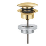 65807GN0 Click Waste Set Brushed Cool Sunrise