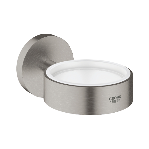 299015SS-1.jpg 40369DC1 Holder For Glass/Dish/Dispenser Supersteel - Image 1