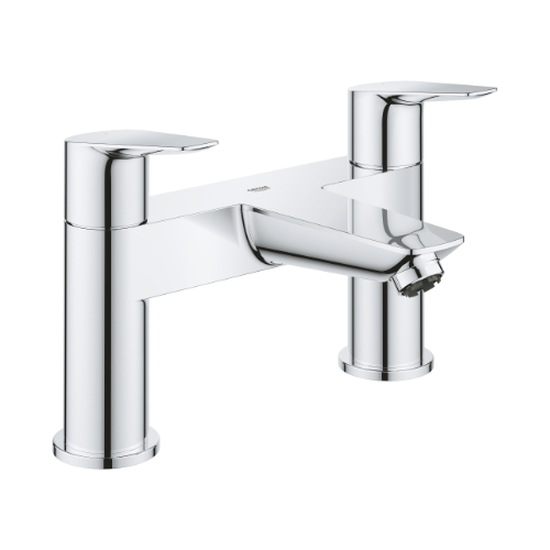 299038CP-1.jpg 25216001 BauEdge Deck 2H Bath Filler Chrome - Image 1