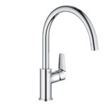 31233001 BauEdge Kitchen Sink Mixer Chrome