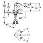 31869000 Kitchen Sink Mxr With Pull Out Low Spout