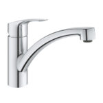 3328130E Kitchen Sink Mixer - Low Spout Chrome