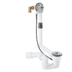 28990000 Inlet/waste/o/flow vlv rough Chrome