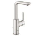 23296DC1 Lineare Mono Basin Mixer - Large w/ pop up waste Supersteel