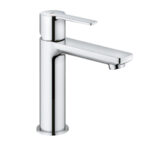 23106001 Lineare Mono Basin Mixer - Smooth Body Click Waste Chrome
