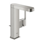 23871DC3 GROHE Plus Mono Basin Mixer M-Size pop up waste Supersteel