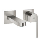 29303DC3 Grohe+ 2H W/Mnted Basin Mxr Trim - req 23200 Supersteel