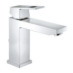 23445000 Eurocube Basin Mixer - pop up waste Chrome