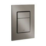 37535AL0 Skate Cosmo Small Flush Plate Brushed Hard Graphite