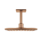 R/shwr SmartActive Cube Ceil Head+Arm (310mm hd) Brshd Warm Sunset