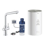Grohe Red II Duo L-Shaped 3ltr Boiler Cap Chrome