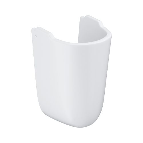 299340AW-1.jpg Grohe Bau Ceramic Semi Pedestal Alpine White - Image 1