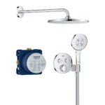 Grohe Smartcontrol 2 Func Set Round 310 Chrome