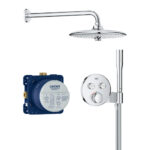 Grohe Smartcontrol 2 Func Set Round 260 Chrome