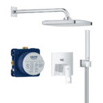 Grohe Eurocube 2 Func Shw Sys 250 Non Therm Chrome