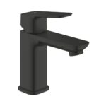Cubeo S-Size basin mixer with smooth body - Phantom Black