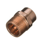 Prima Plus endfeed adaptor 22mm x 3/4" male