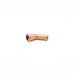 PrimaPress Pressfit 45 deg Obtuse Street  Elbow 15mm