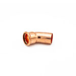 PrimaPress Pressfit 45 deg Obtuse Street  Elbow 35mm