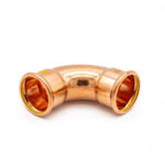 PrimaPress Pressfit GAS 90 deg Elbow 54mm