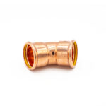 PrimaPress Pressfit GAS 45 deg Obtuse  Elbow 54mm