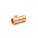 PrimaPress Pressfit GAS Reducing tee 35 x 35 x 22mm