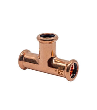 Product image for SKU 30076442 PrimaPress Pressfit Equal Tee 88.9mm - Image 1