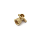 Prima Classic endfeed wallplate elbow 15mmx1/2"FI