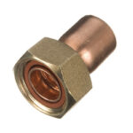 Prima Classic endfeed straight tap connector 22mm x 3/4"