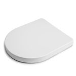 Croydex Eyre WL601522H D-Shaped Soft Close Flexi-Fix Toilet Seat