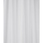Croydex 1800mmx1800mm HP Textile Shower Curtain - White