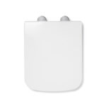 Croydex Leven Square Flexi Fix White Toilet Seat