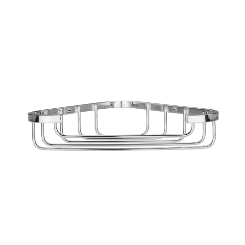 329952SS-1.jpg Croydex Stainless Steel Corner Soap Dish - Image 1