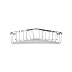Croydex Stainless Steel Corner Basket
