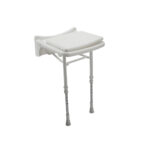 Croydex Wall Mounted Shower Chair With Legs