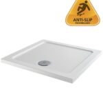 MX Antislip 900 x 900mm ABS Stone Shower Tray