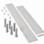 Mira Flight 900 Square Riser Conversion Kit White