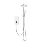 Mira Vista Heatloop Dual 8.7kW Electric Shower White