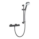 Mira Relate EV Shower Matt Black