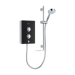 Mira Decor 8.5kW Black Onyx Electric Shower Single Outlet