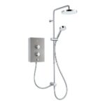 Mira Decor 10.8kW Silver Electric Shower Dual Outlet